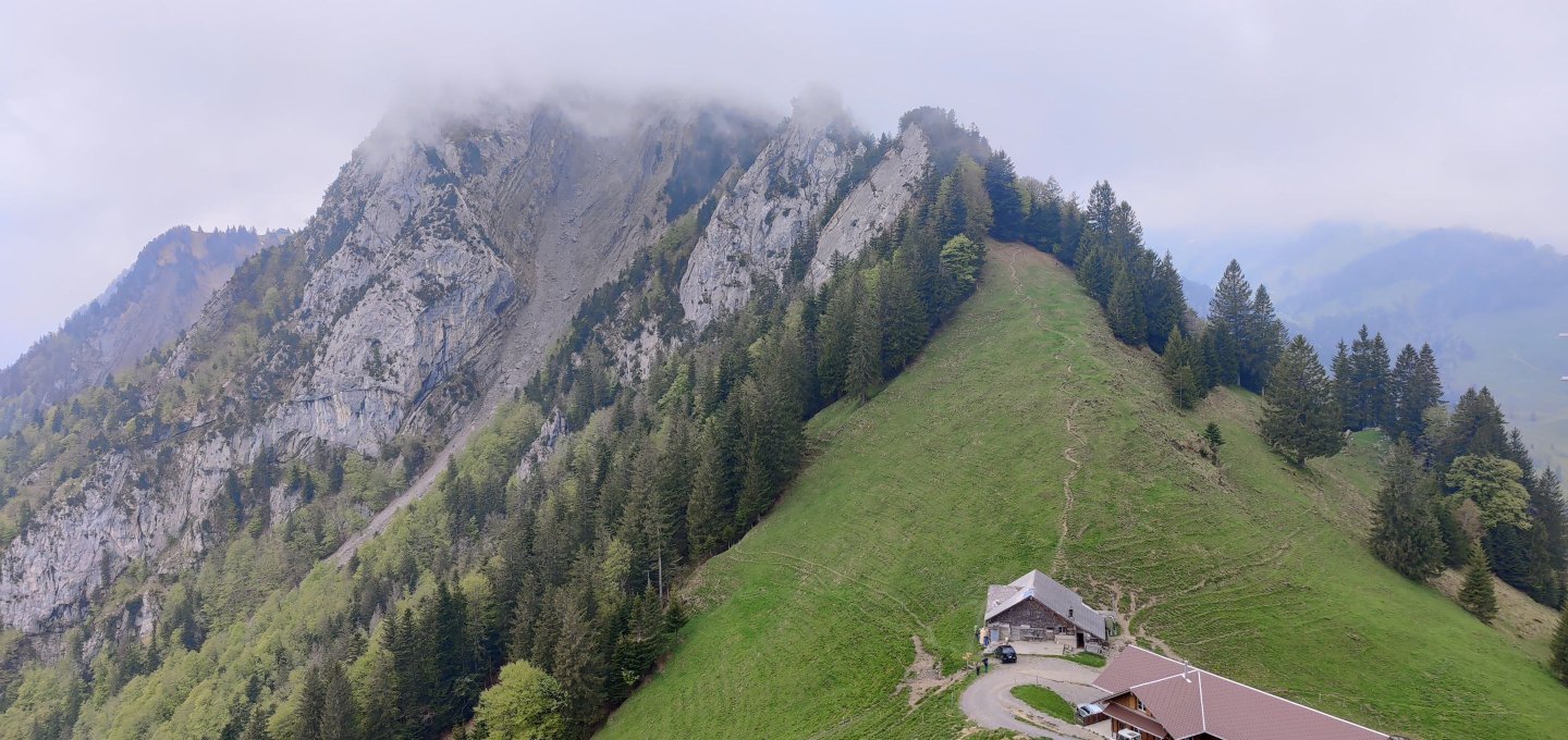 Rigi Hochflue im Nebel - &copy; Simon Rüfenacht